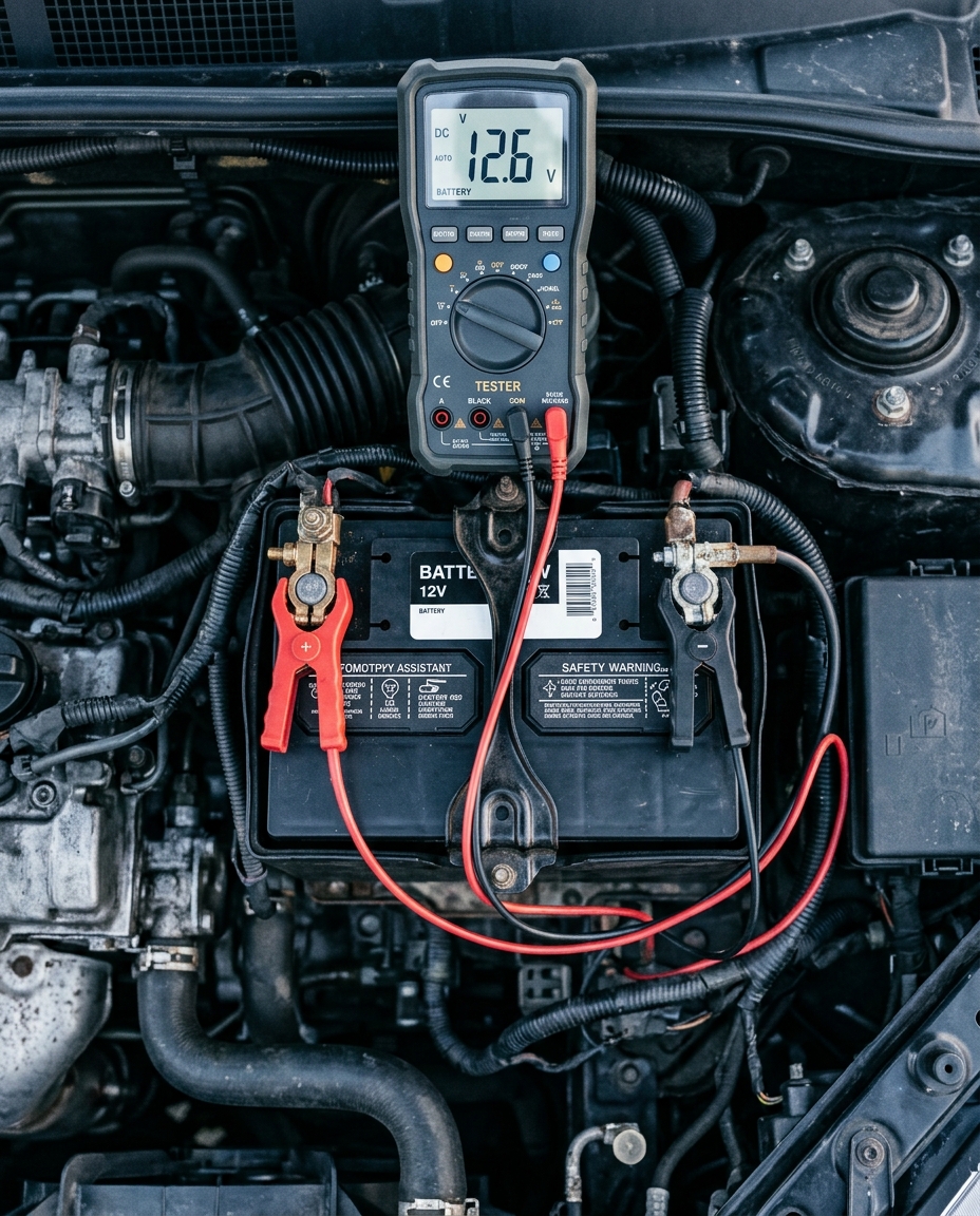 Battery diagnosis cover