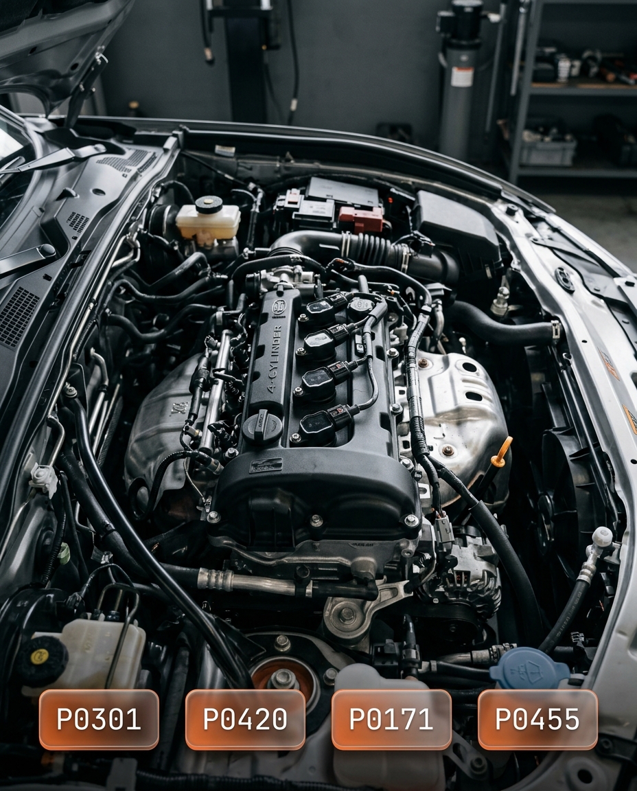 Engine diagnosis cover